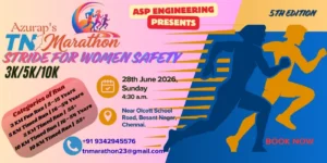 Azurap's TN Marathon – 2026 (5th Edition) “Stride for Women Safety”